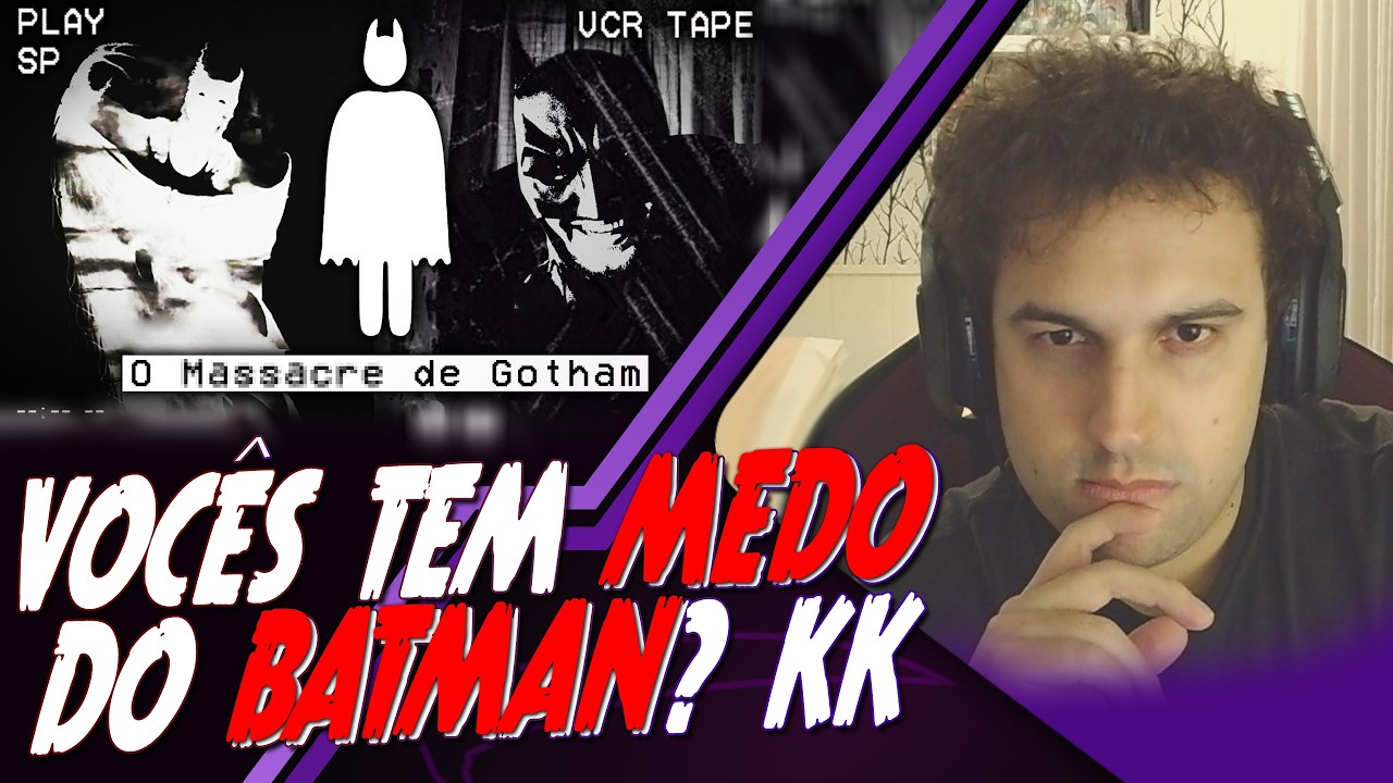 Batman não dá medo em mim não kk Mas em Analog Horror? Hm...