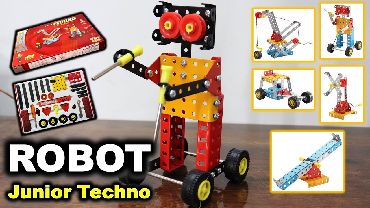 Robot Junior Techno Building Guide | Construction | Building Blocks | Engineering toy DIY Robot Toy