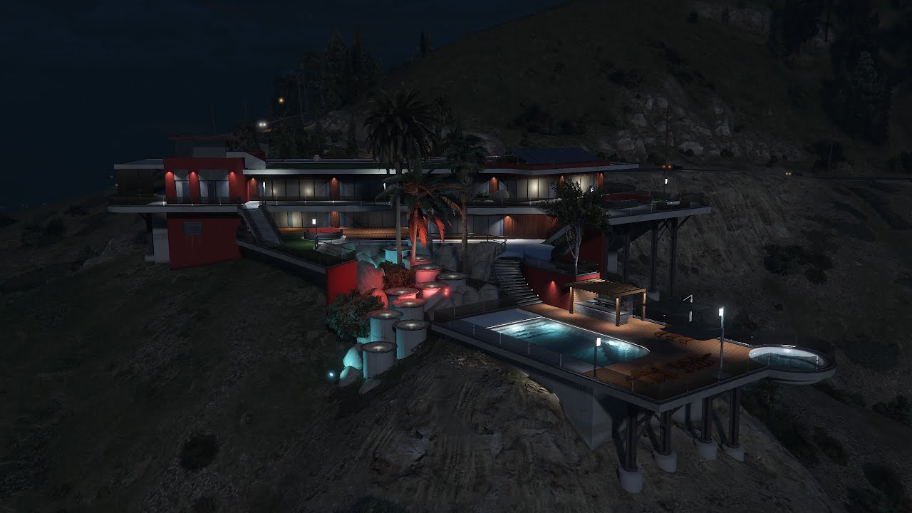The Tongva Estate | GTA Online A Safehouse in the Hills