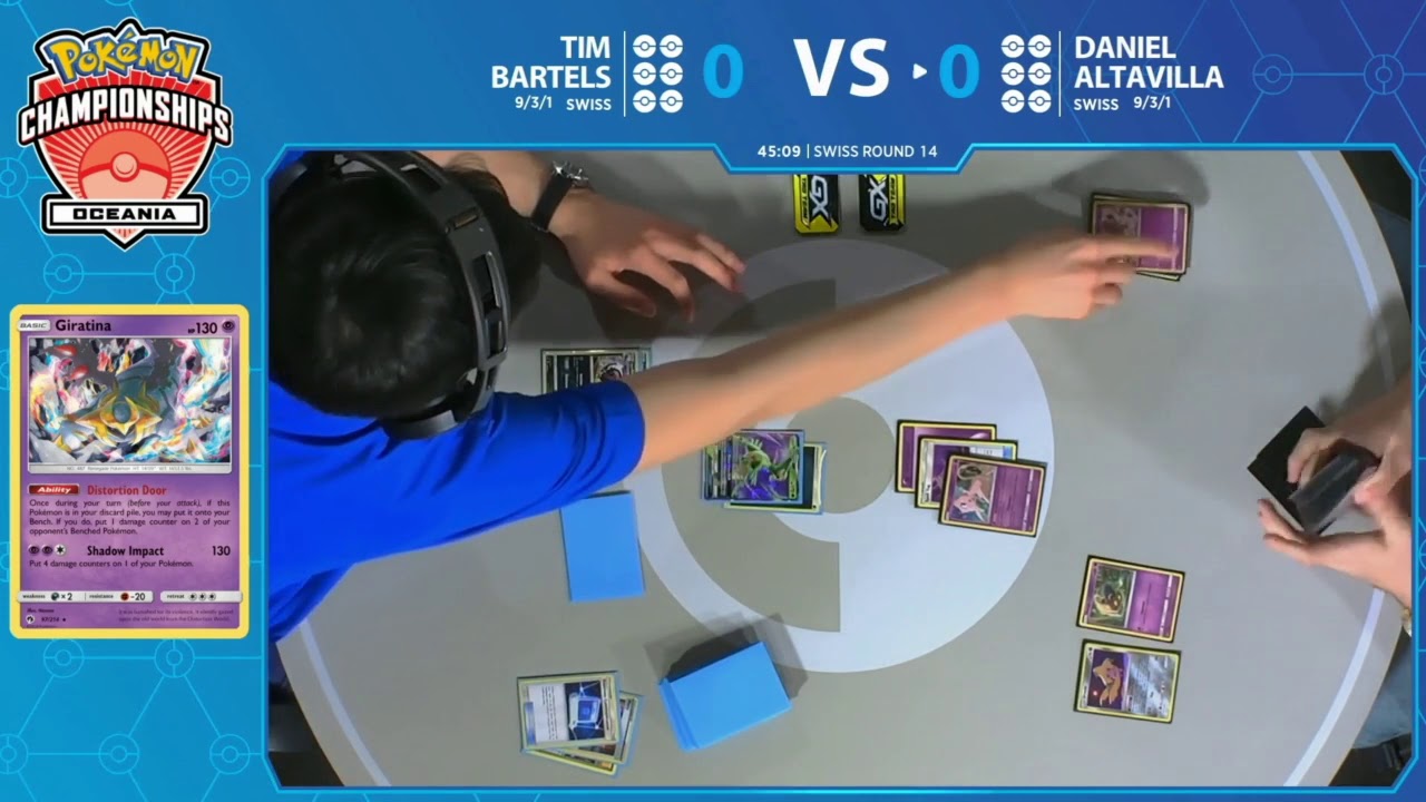 TCG 2020 Pokémon Oceania International Championships Swiss R14 - Daniel Altavilla Vs Tim Bartels