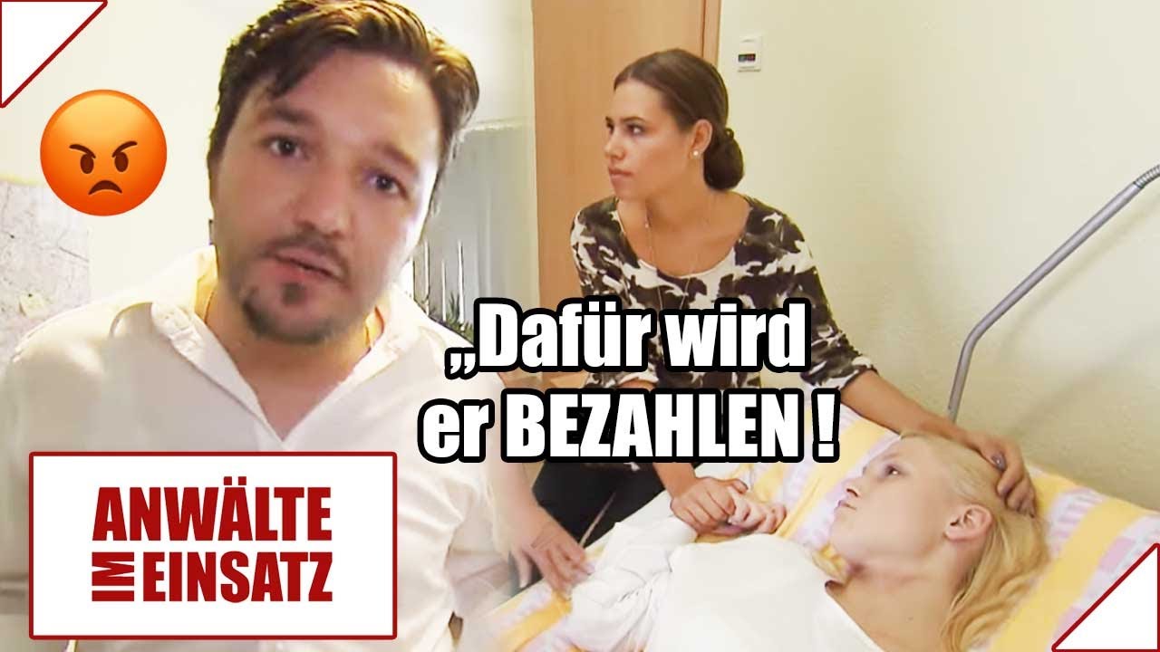 Anwalt schw&ouml;rt RACHE an Verg*waltiger: 