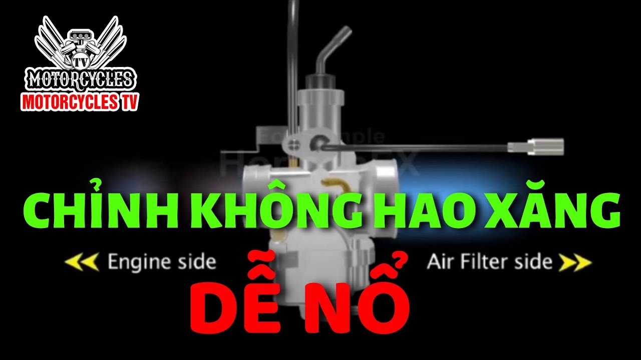Video 489: Nguyên Lý Hoạt Động Của Bình Xăng Con Chuẩn Nhất | Motorcycle TV