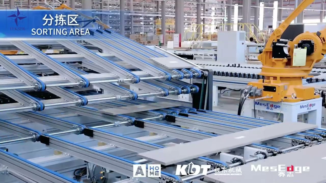 DÜNYANIN EN GELİŞMİŞ AKILLI MOBİLYA ÜRETİM HATTI