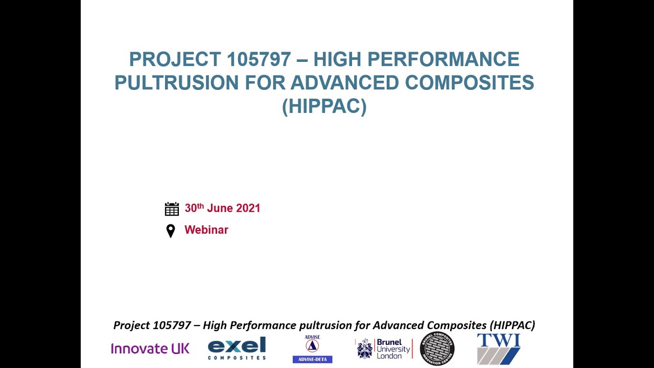 High performance pultrusion for advanced composites - HIPPAC