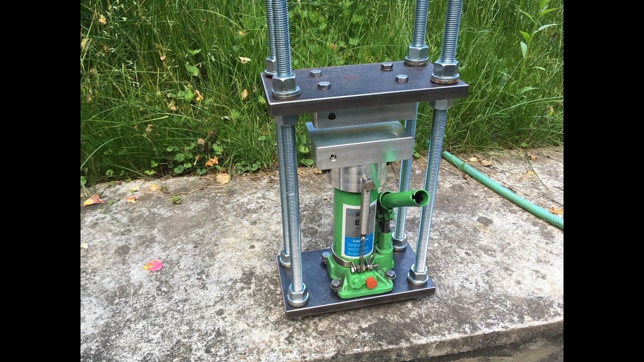 DIY Rosin press 4-10t under 6500 CZK (276 $)