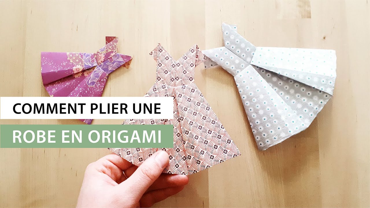 TUTO | ROBE EN ORIGAMI | ORIGAMI DRESS (VOSTen)