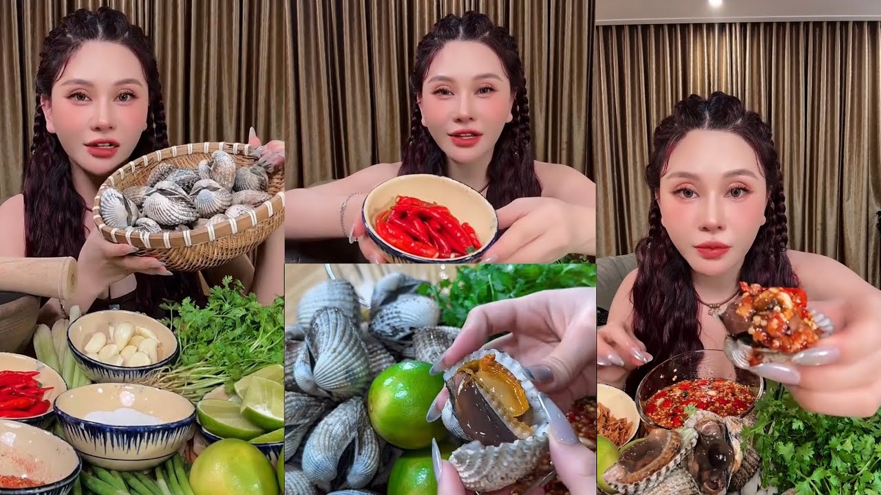 Ăn Sò Huyết Cồ Lacos Cùng Em Nha #mukbang #nanaliu