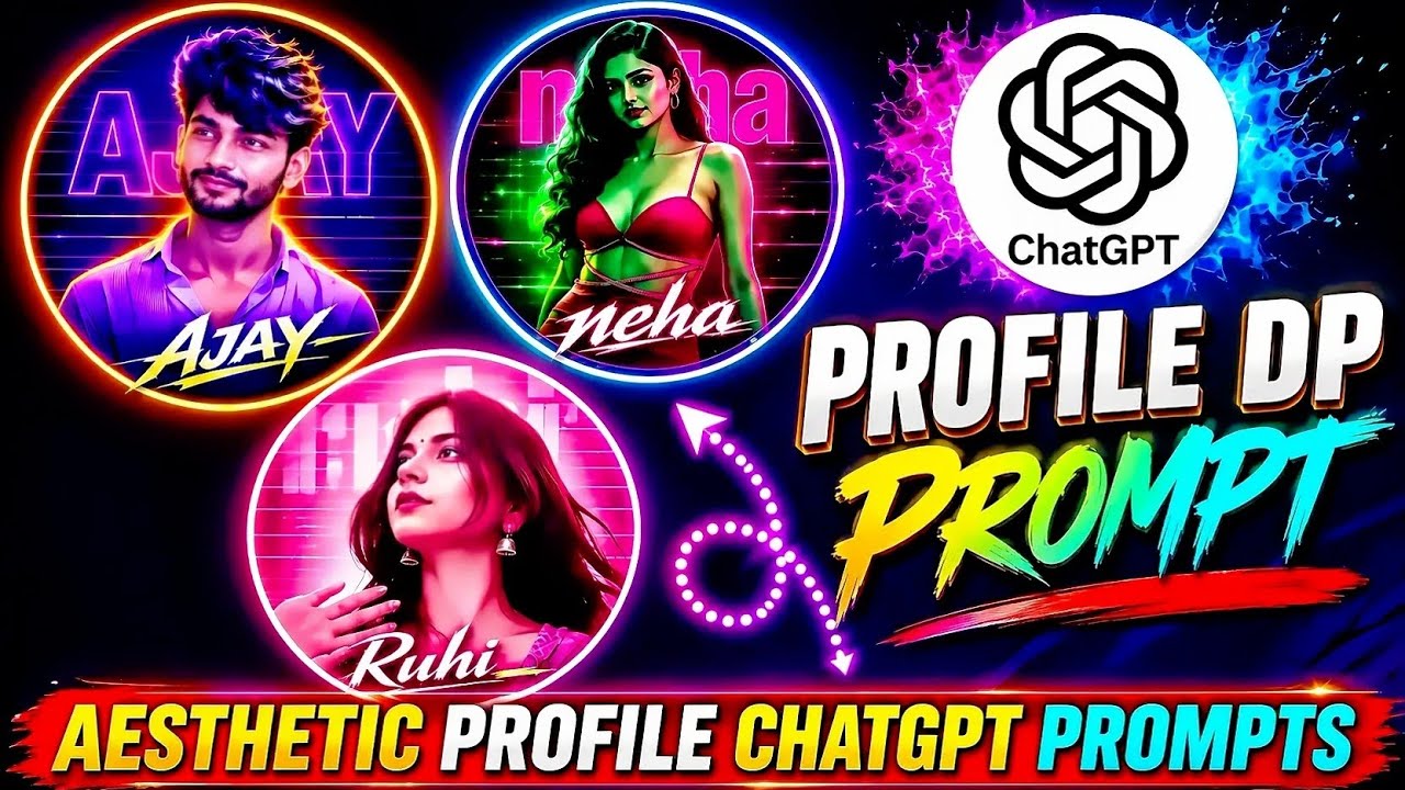 Instagram viral aesthetic profile picture editing | Aesthetic dp kaise banaen | Chatgpt dp prompt