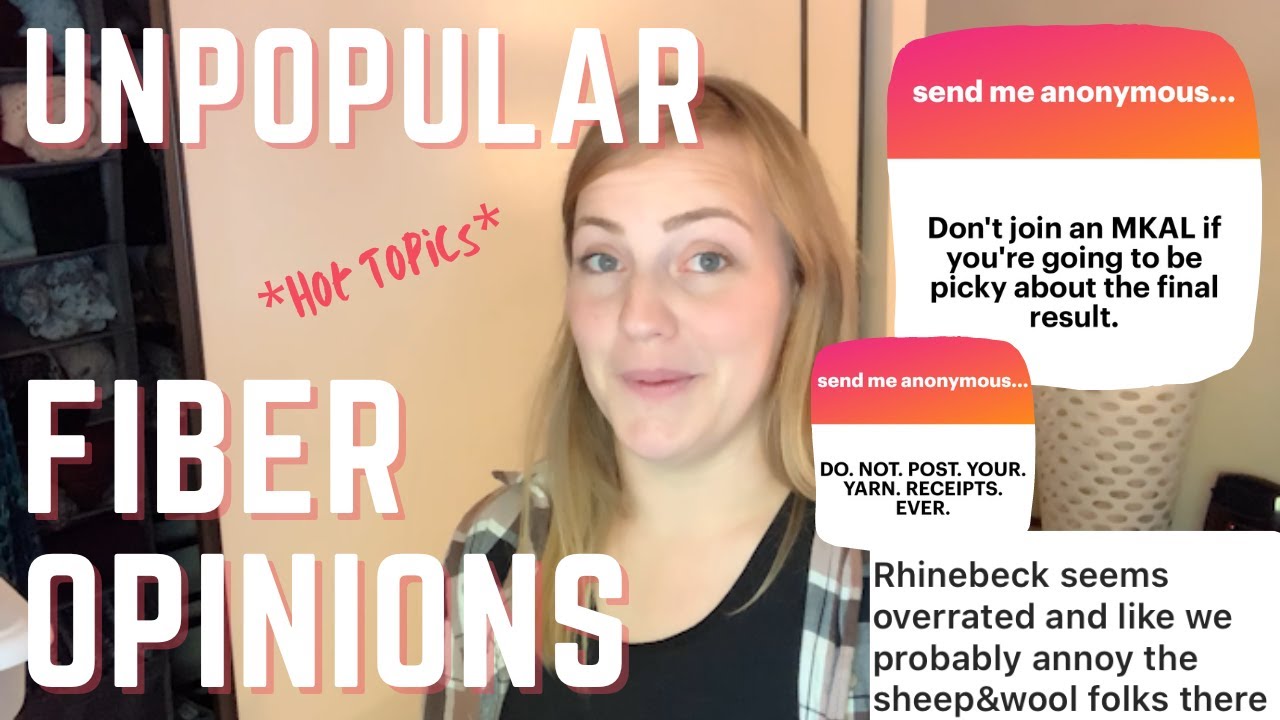 Rhinebeck, MKALs, and More Anonymous Unpopular Fiber Opinions || Knit & Chat