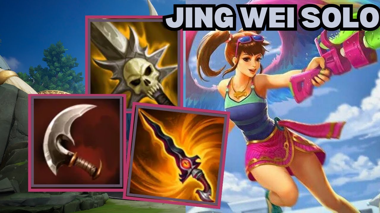 OFF META SOLO LANE!! - Геймплей Jing Wei Deity Solo Smite 2