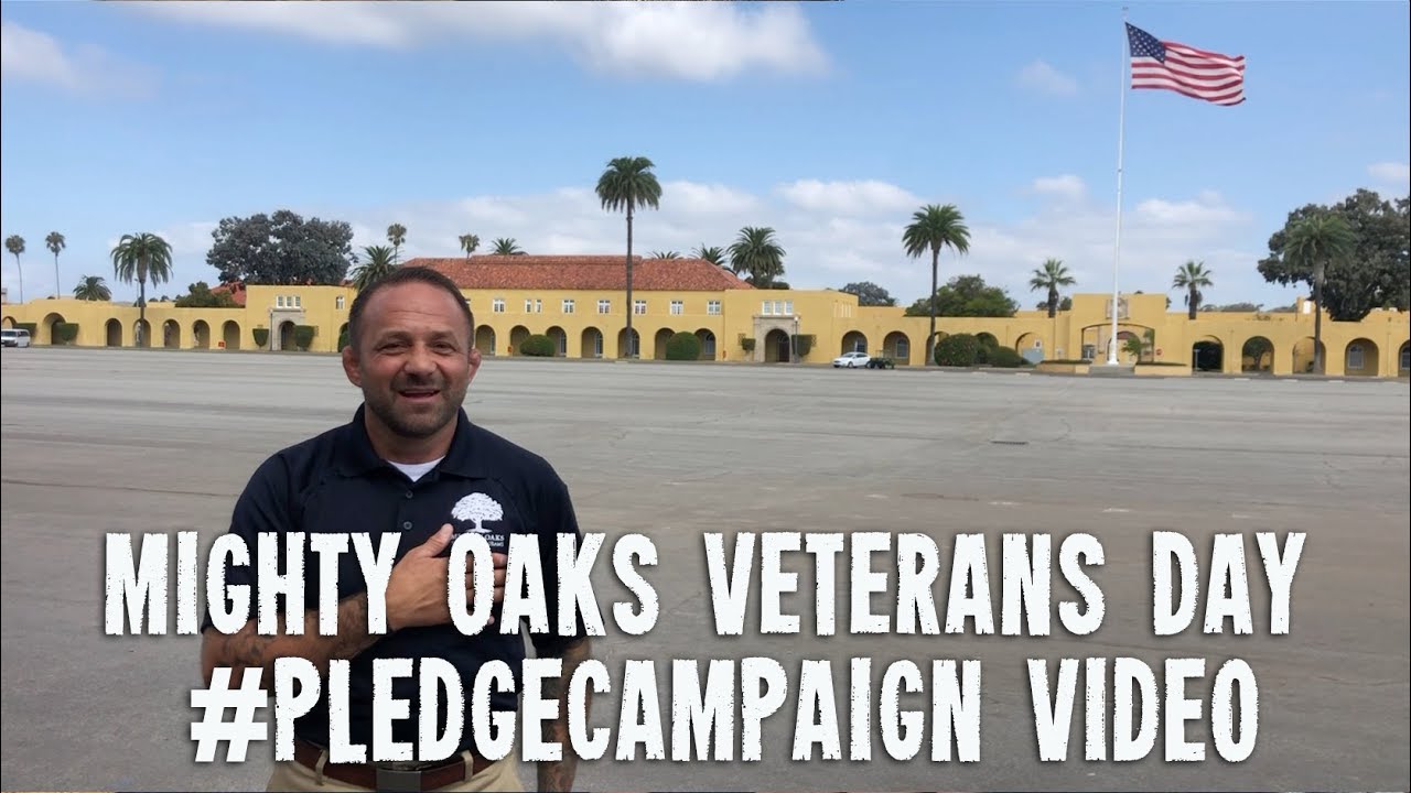 Chad Robichaux - Mighty Oaks Veterans Day #PledgeCampaign Video Stream