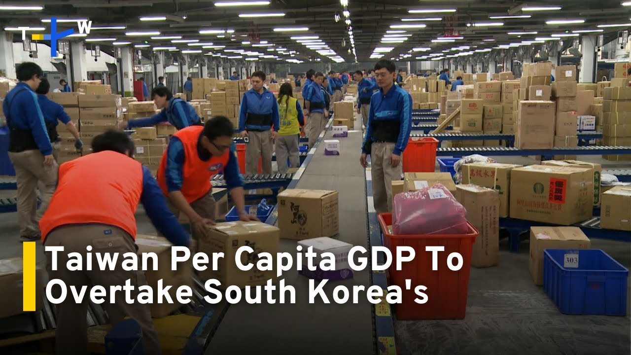 Taiwan Per Capita GDP on Track To Surpass South Korea's This Year｜TaiwanPlus News