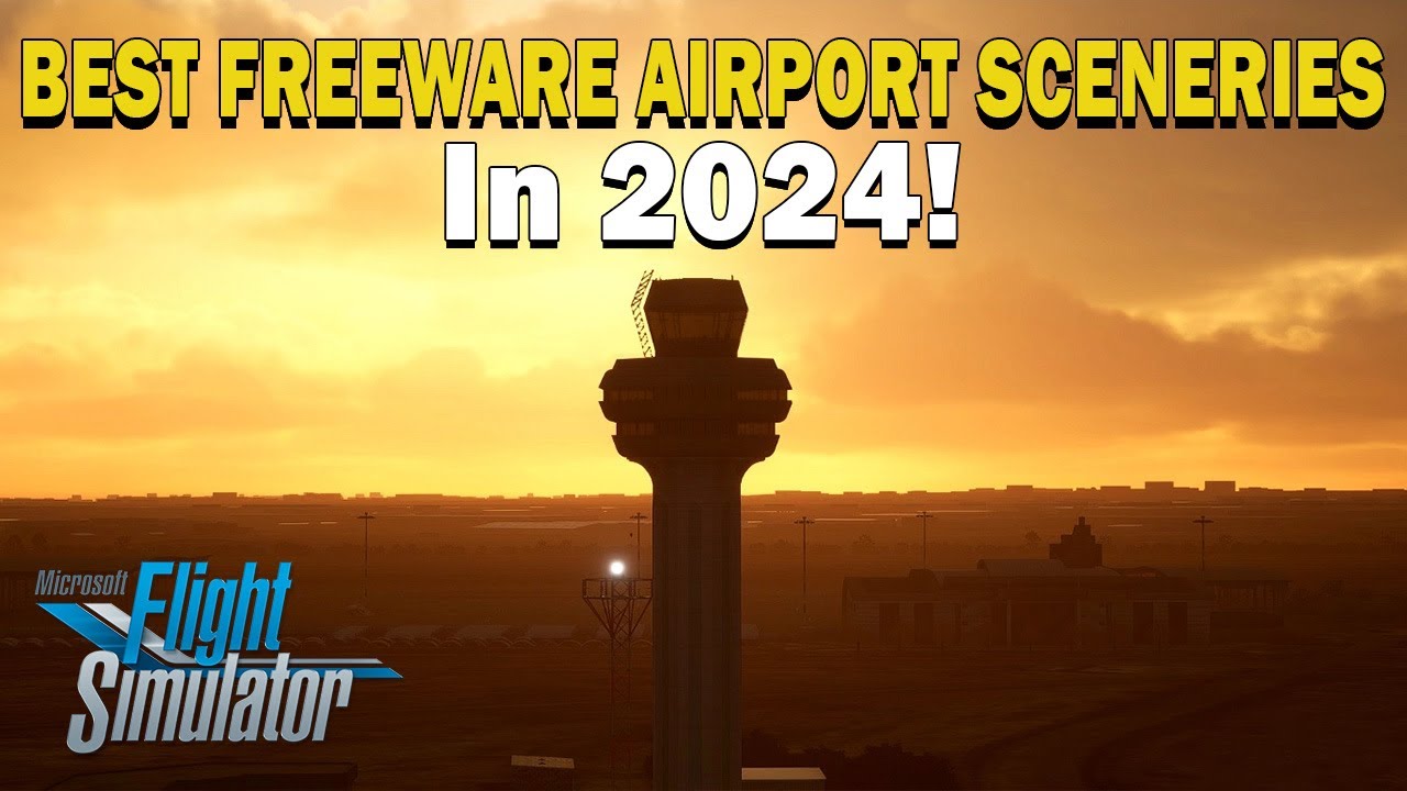 BEST FREEWARE AIRPORTS FOR MSFS IN 2024!