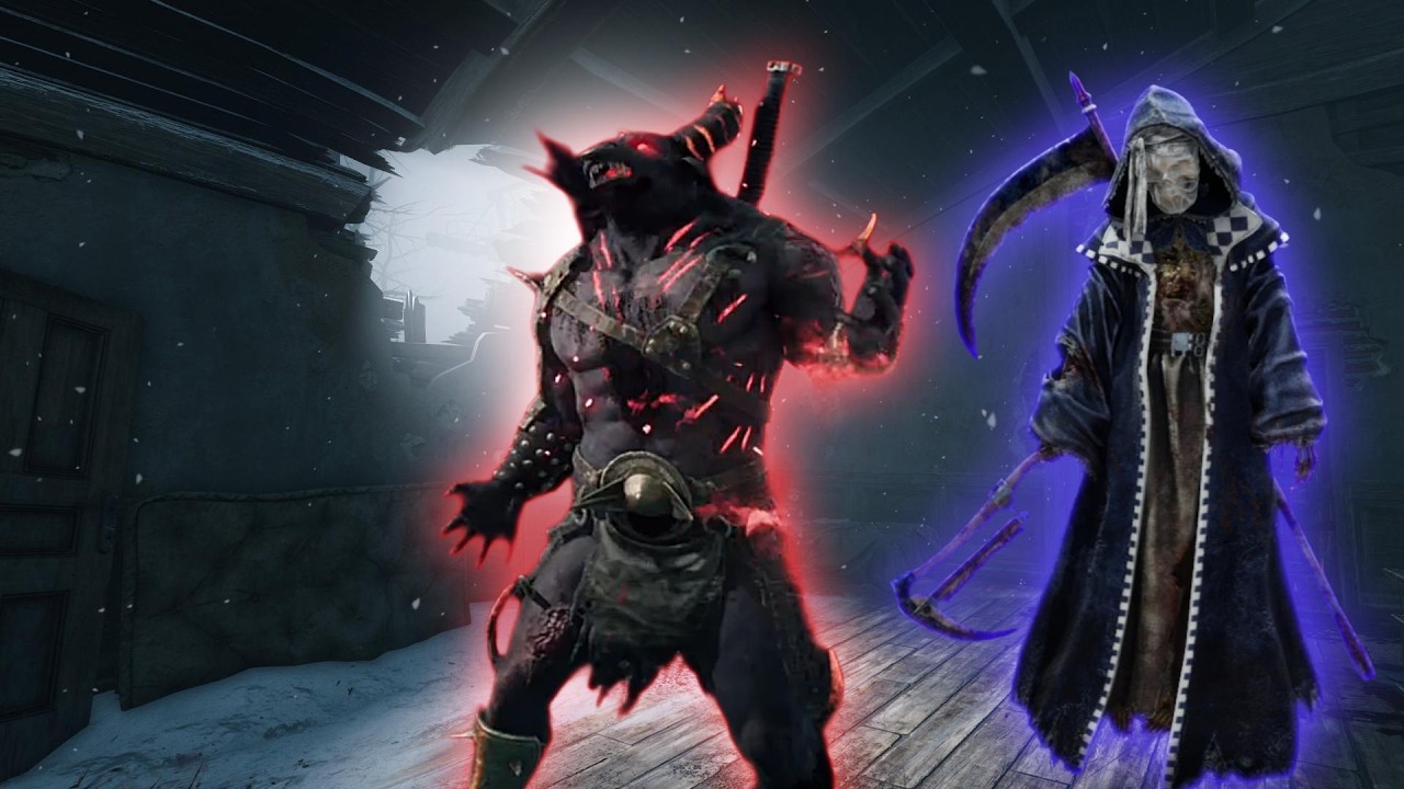Oni and Nurse 2v8 gameplay