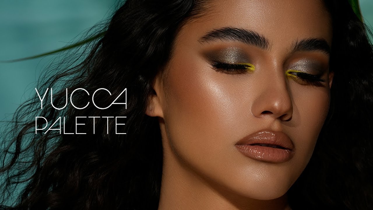 Accent Smokey Eye makeup ft. the YUCCA EYESHADOW PALETTE | Natasha Denona Makeup