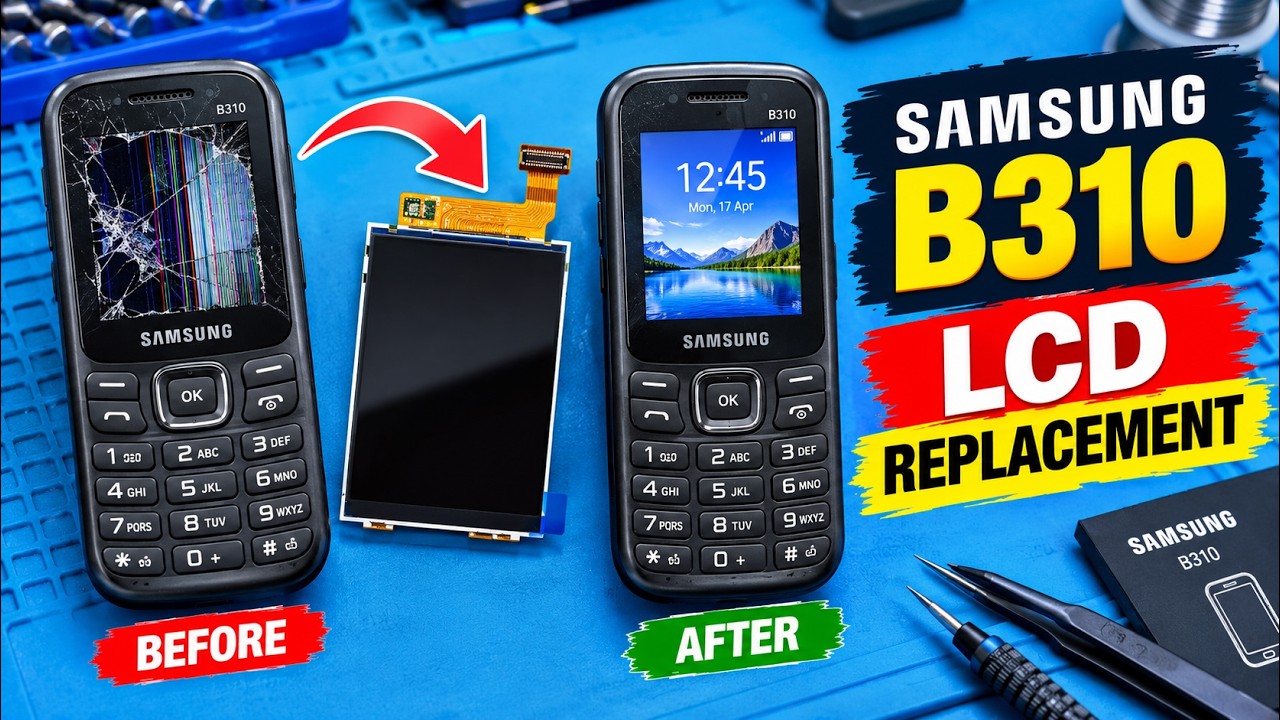 samsung b310 mising pad repair