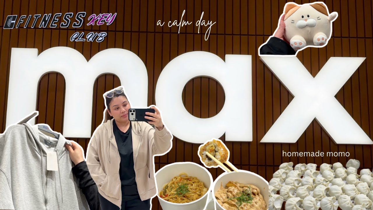 A Cozy Day in My Life 🌿 | Work, Shopping, Gym & Homemade Momo