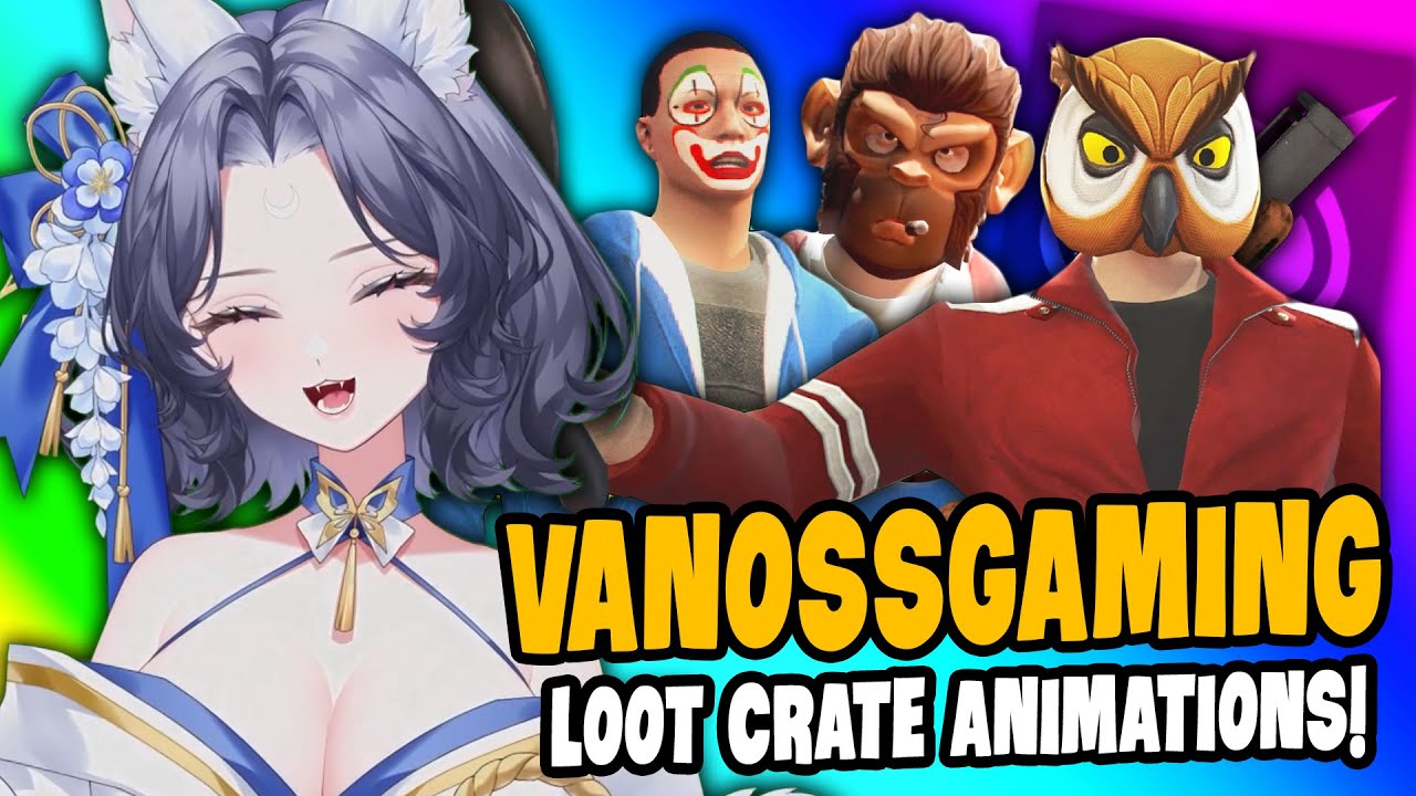 Реакция Юэхо на анимацию ящиков с добычей VanossGaming