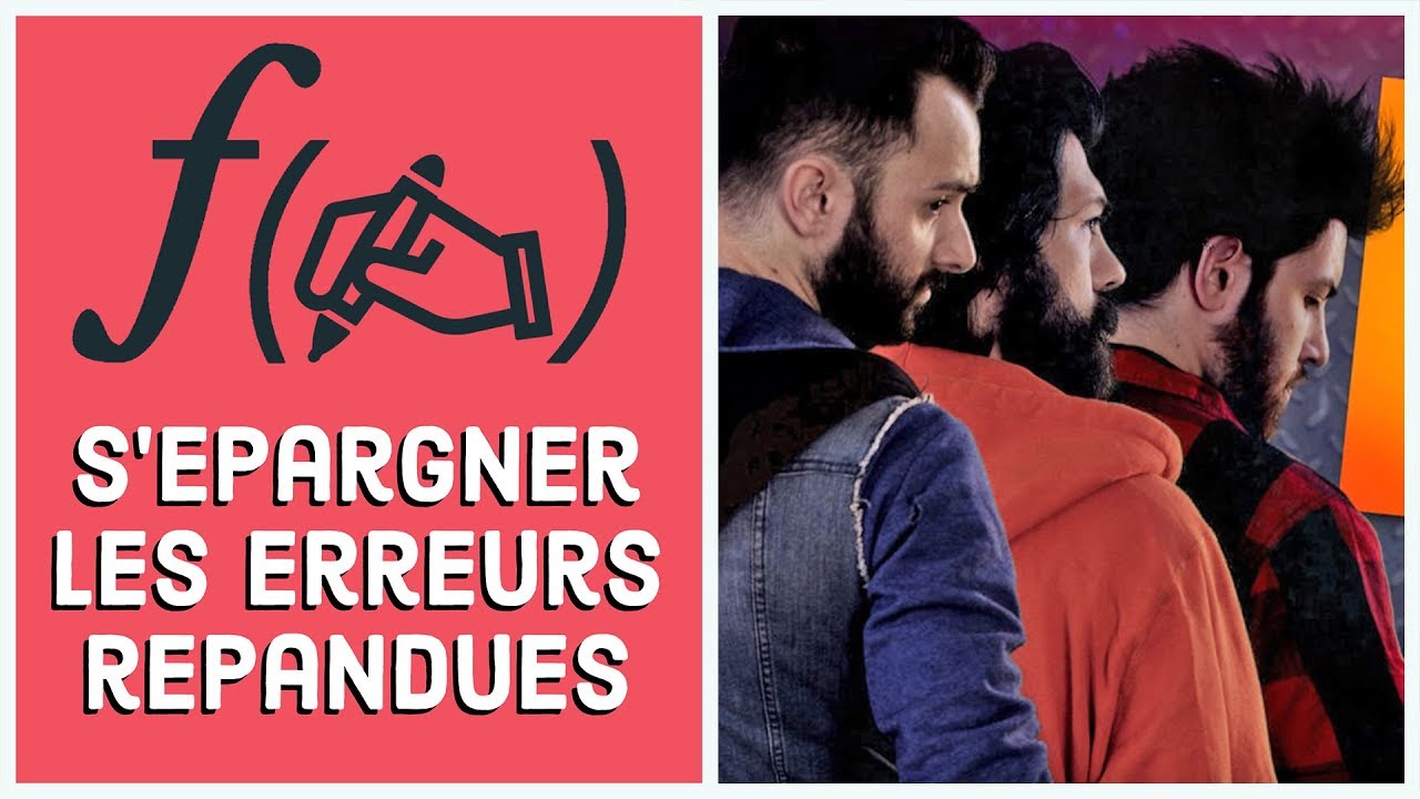 Les Dissoci&eacute;s : &fnof;(✍️) = s'&eacute;pargner les erreurs r&eacute;pandues