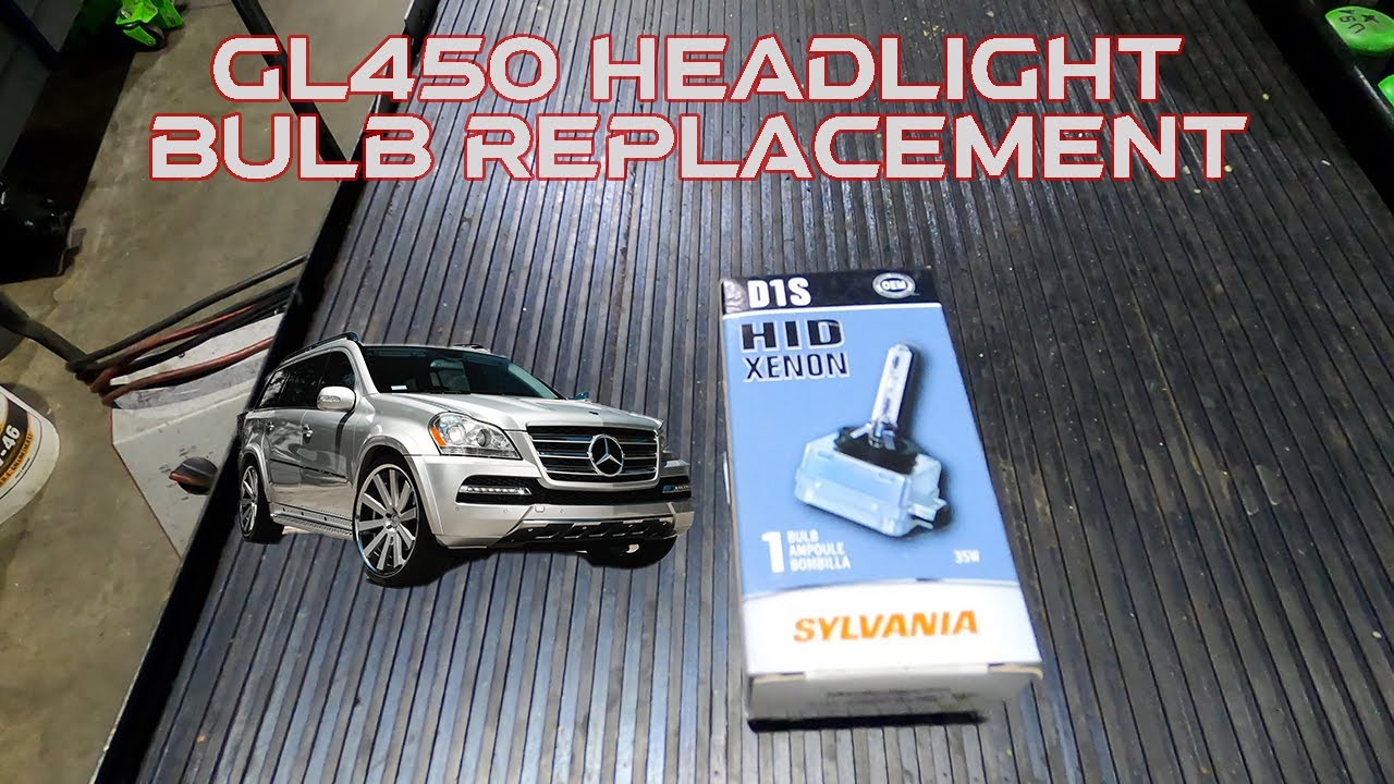 Mercedes-Benz GL450 Headlight Bulb Replacement