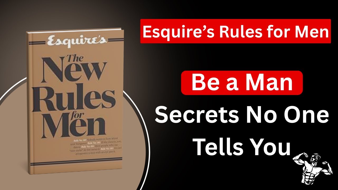 “Esquire’s The New Rules for Men | Modern Mard Ki Guide to Life & Respect” #personality #looks  