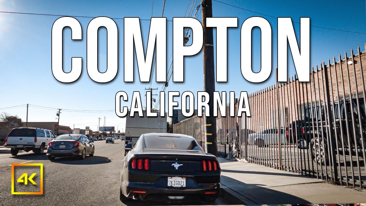 Compton Drive 4K | Compton History & Facts | Los Angeles | California