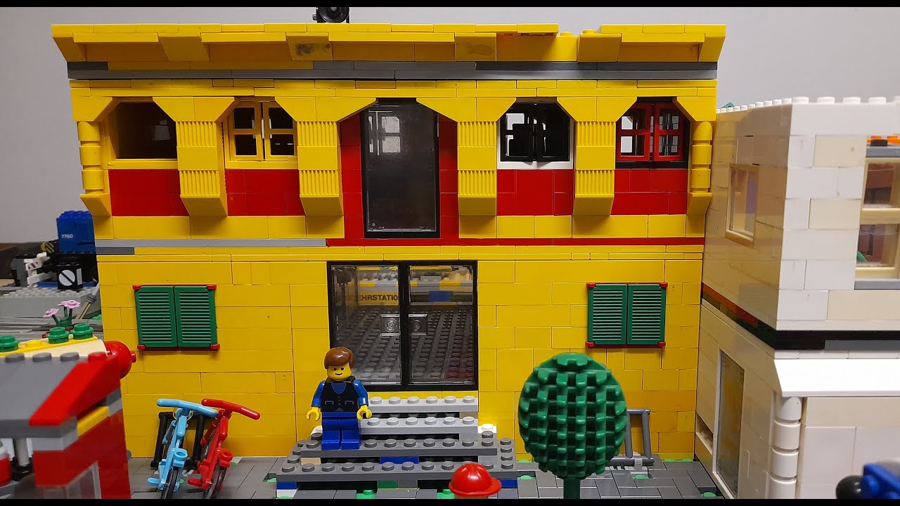 Der Hauptbahnhof von Legopolis im Detail | Legopolis #9