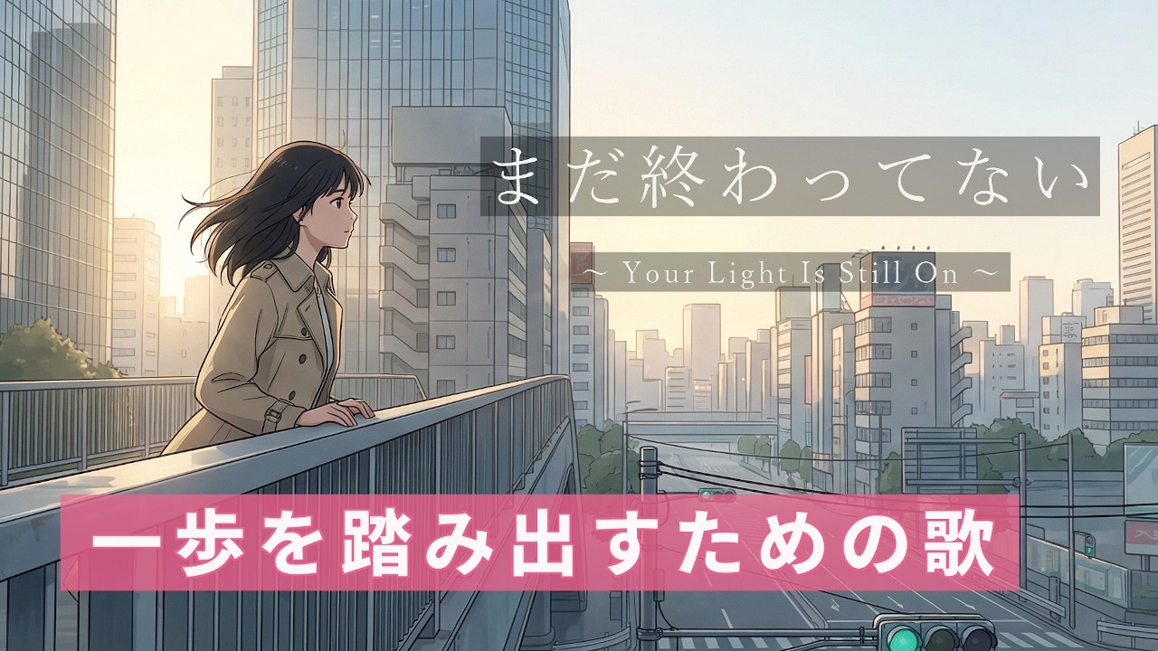 まだ終わってない｜再出発の朝｜Not Over Yet (Japanese Emotional Ballad / Encouragement Song)