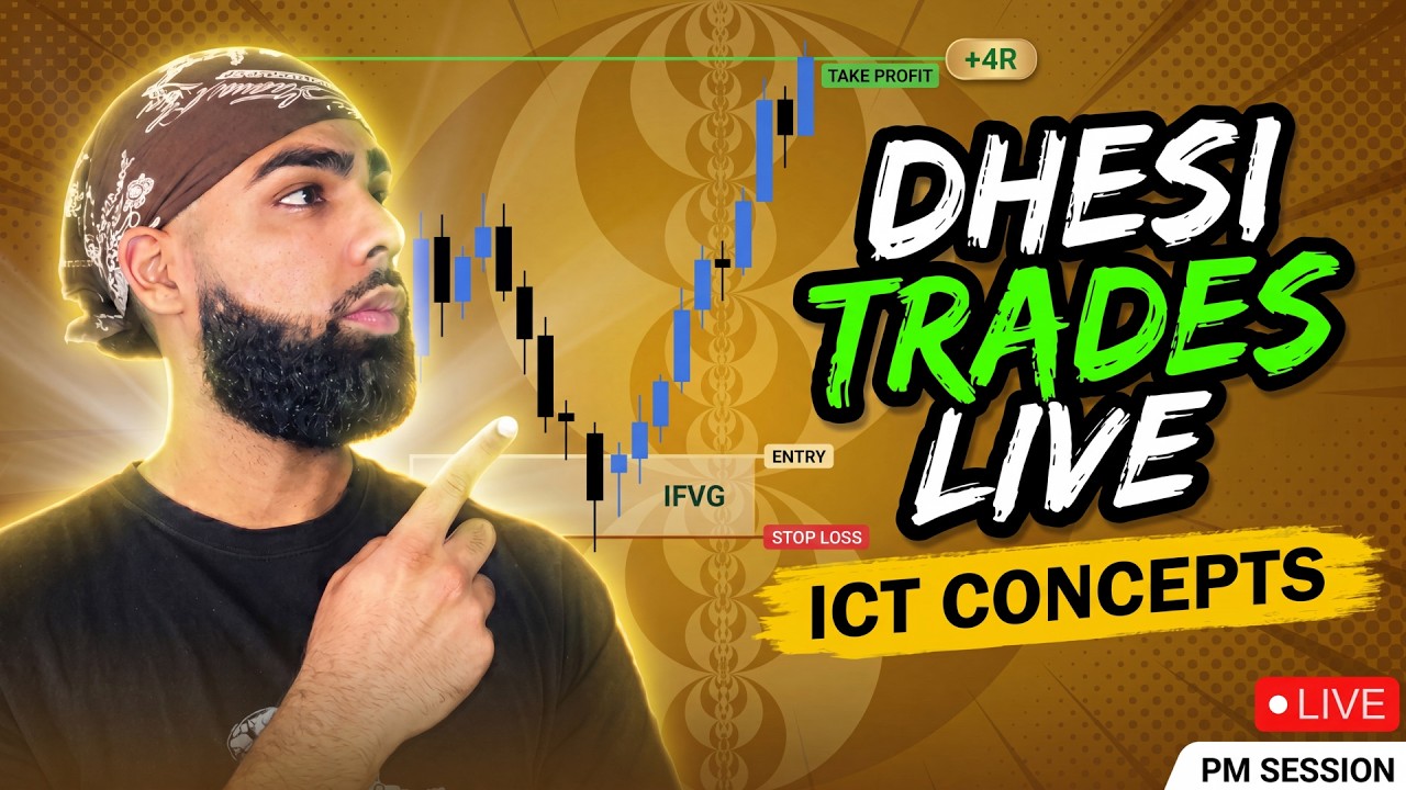 LIVE TRADING NQ | ICT | Inversion Model | $NQ $ES