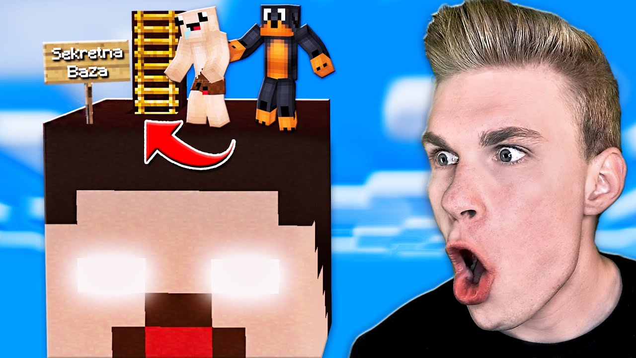 ZNALEŹLIŚMY z BOBO TAJNĄ WYSPĘ w Minecraft! / Skyblock