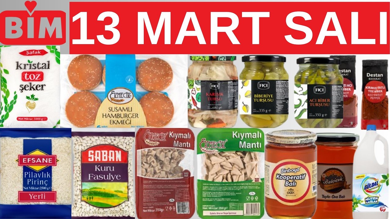BU HAFTA BİM İNDİRİM! 13 MART BİM ERKEN KATALOG I BU HAFTA BİM#bim #market