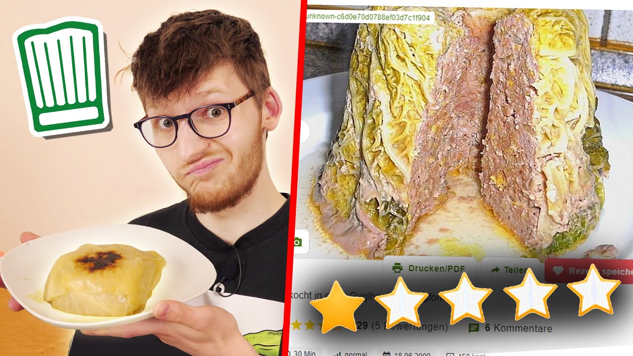 Klengan testet die schlechtesten Chefkoch Rezepte