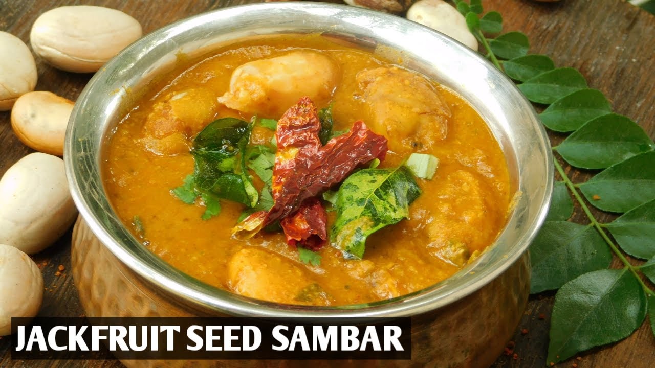 ಹಲಸಿನ ಬೀಜದ ಹುಳಿ ಈ ತರಹ ಒಮ್ಮೆ ಮಾಡಿ ನೋಡಿ |jackfruit seed sambar|halasina beejada huli|veg