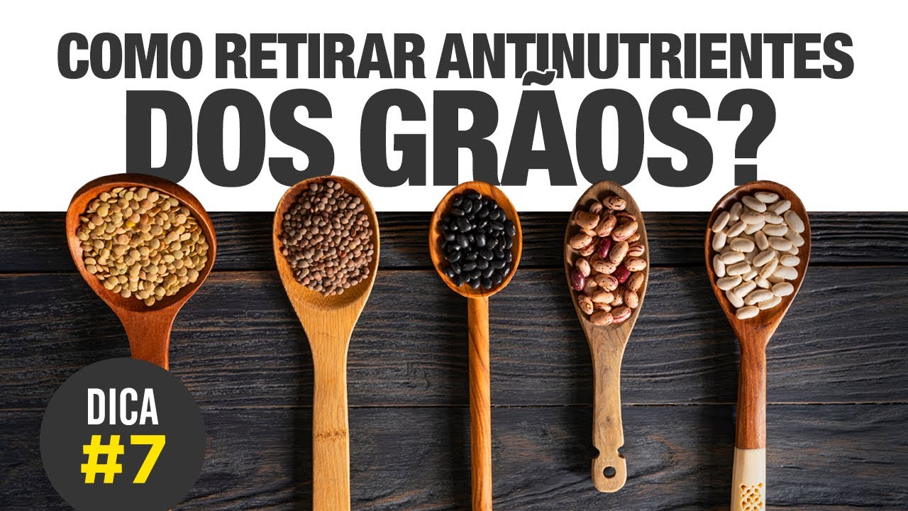 O que s&atilde;o ANTINUTRIENTES e como evit&aacute;-los [DICA #7] 🍽⚠