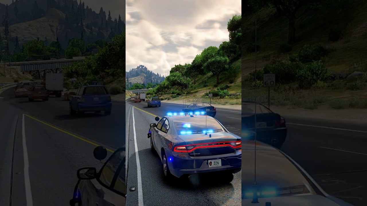 Офицер ранен! #lspdfr #cops #gta5