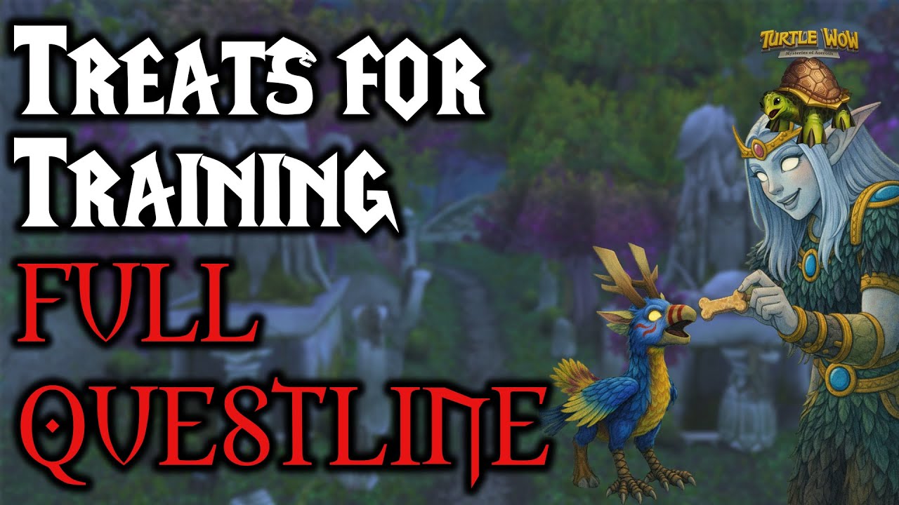 Treats For Training Full Questline - Turtle Wow Quests