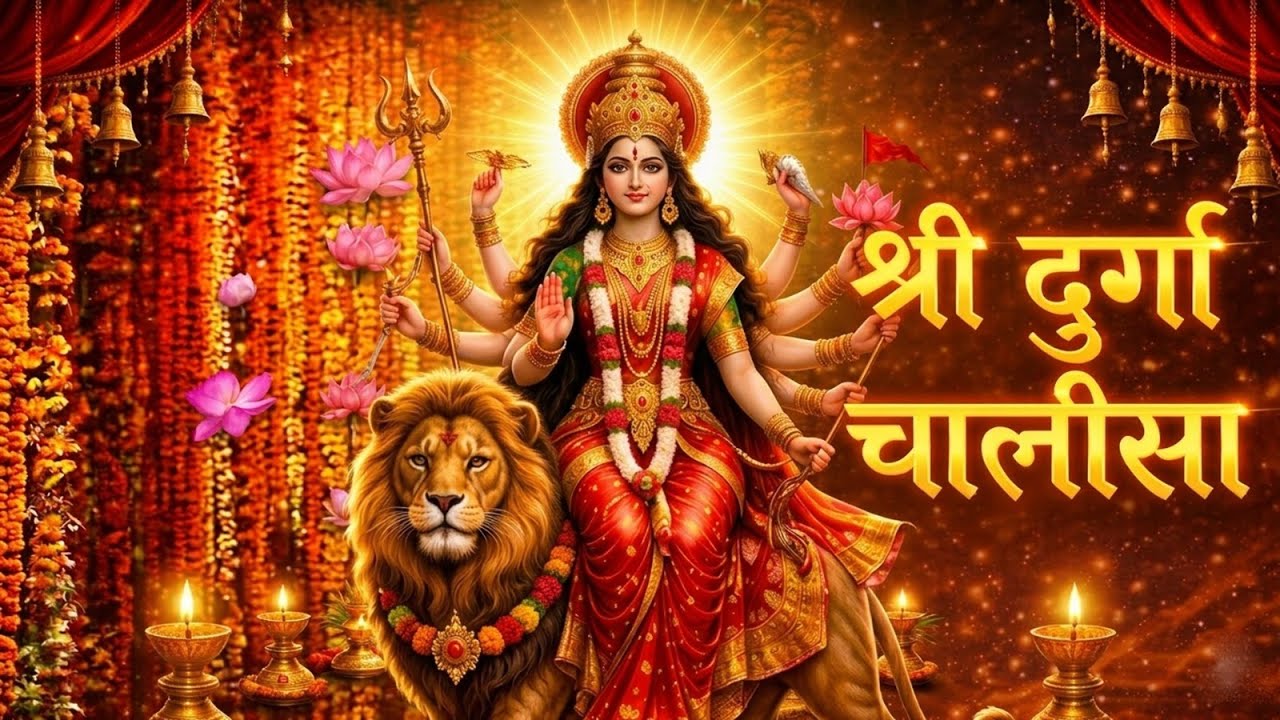 Durga Chalisa | श्री दुर्गा चालीसा | Full Song with Lyrics | Powerful Navratri Bhajan