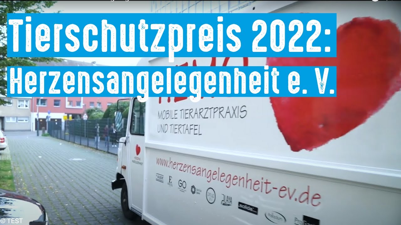 Tierschutzpreis 2022 - 1. Preis - Herzensangelegenheit - Menschen f&uuml;r Tiere und Tiere f&uuml;r Menschen