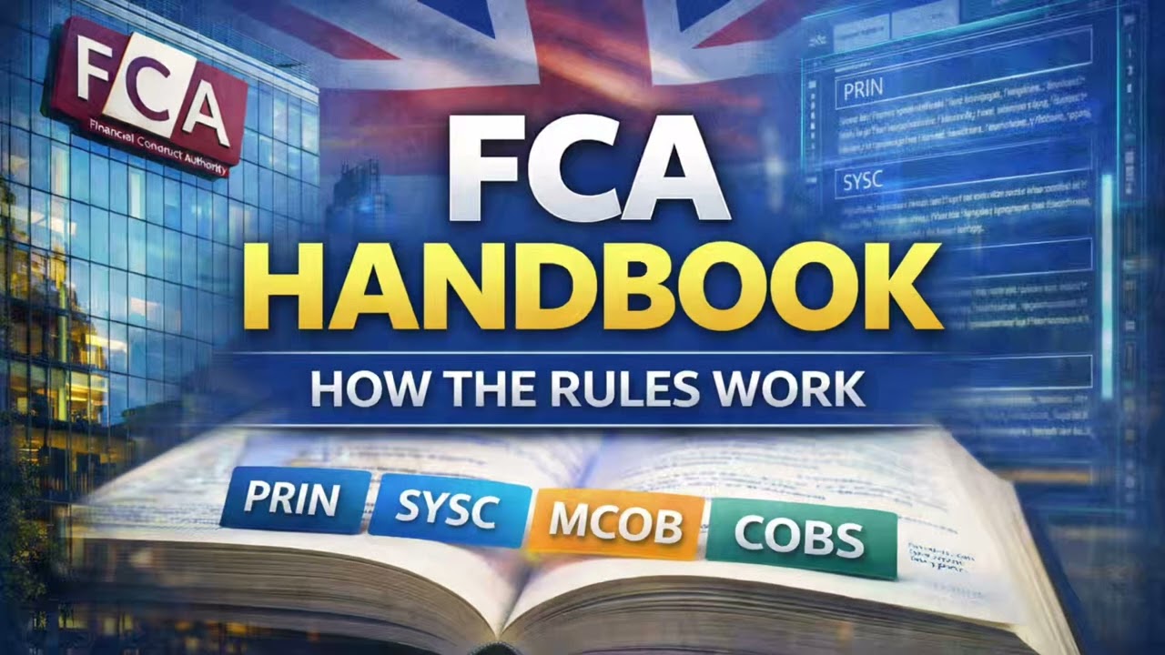 How the FCA Handbook Works | Understanding UK Financial Regulation!