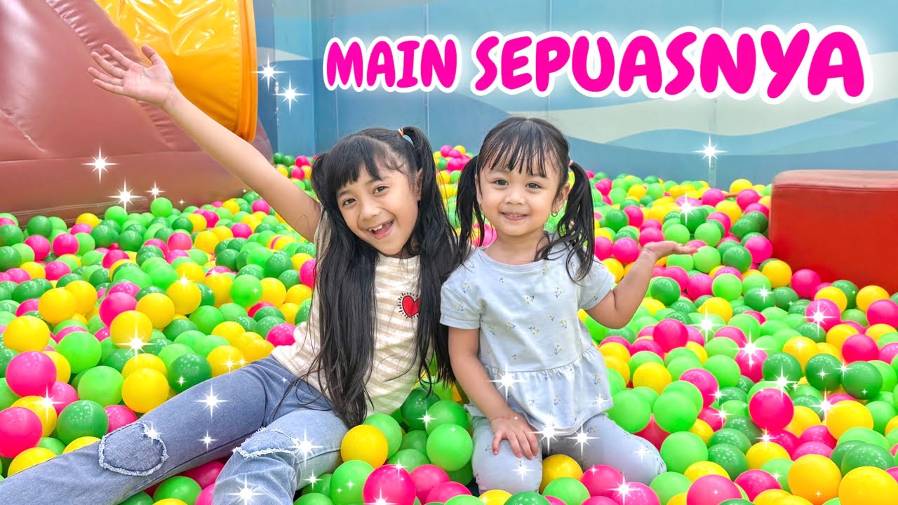 HARI LIBUR SEKOLAH SAMANTHA DAN AUDREY LIBURAN MAIN DI PLAYGROUND MALL JOGJA