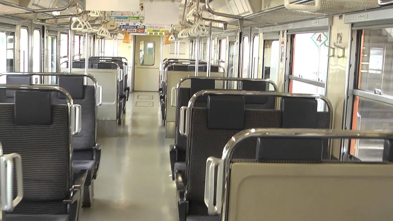 【珍編成】115系新ニイN2&times;高タカT1036編成　車内の様子など