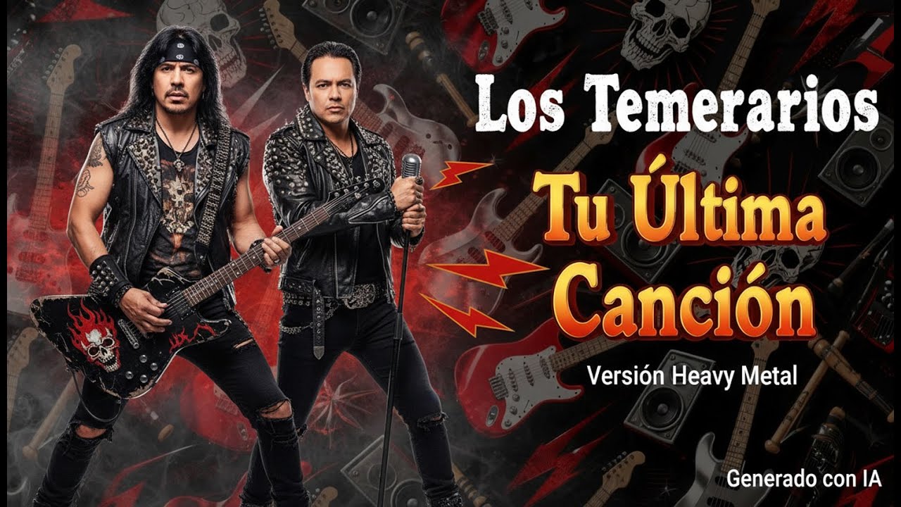 Los Temerarios – Tu Última Canción | Cover IA Heavy Metal 90s desgarrador