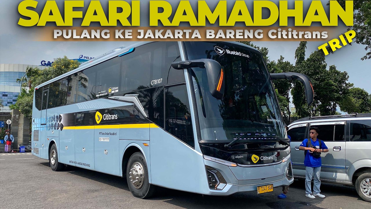 SAFARI RAMADHAN NAIK CITITRANS! Trip Seru Surabaya ke Jakarta Bareng Konten Kreator Transportasi