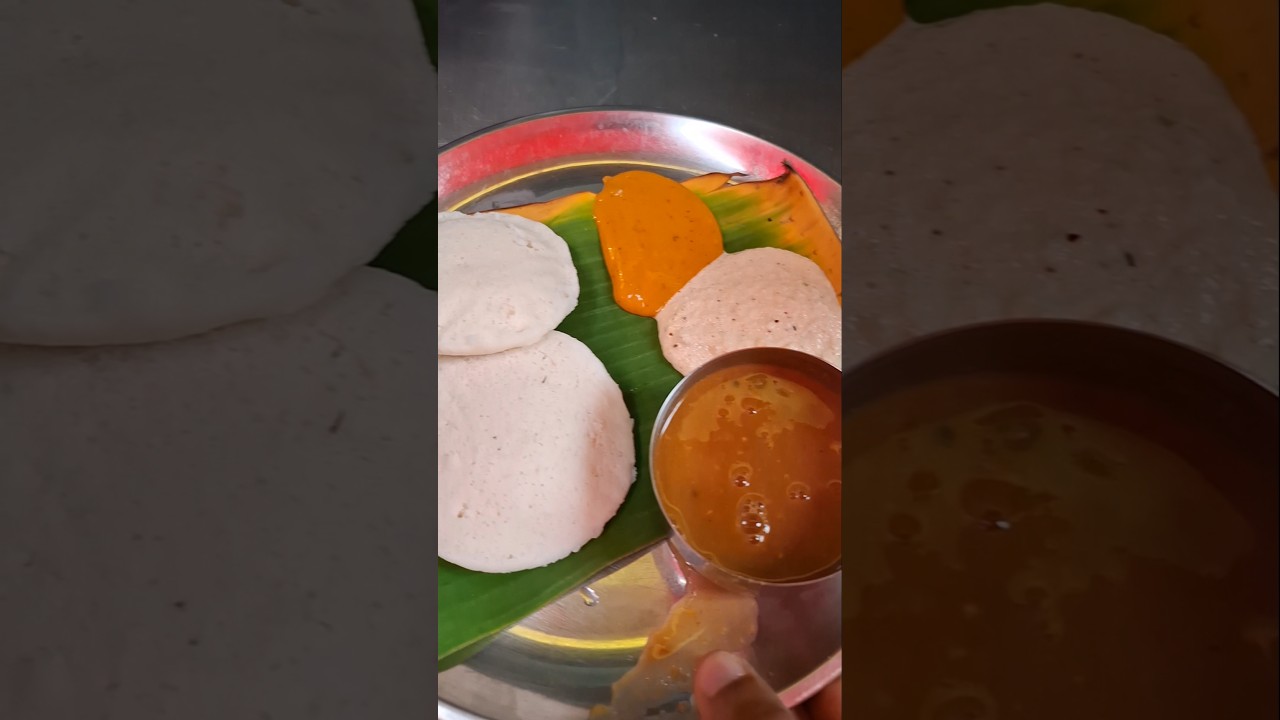 चेन्नई की स्वादिष्ट इडली #shortsfeed #streetfood #food #foodie #trending #reels #delhifoodie #so