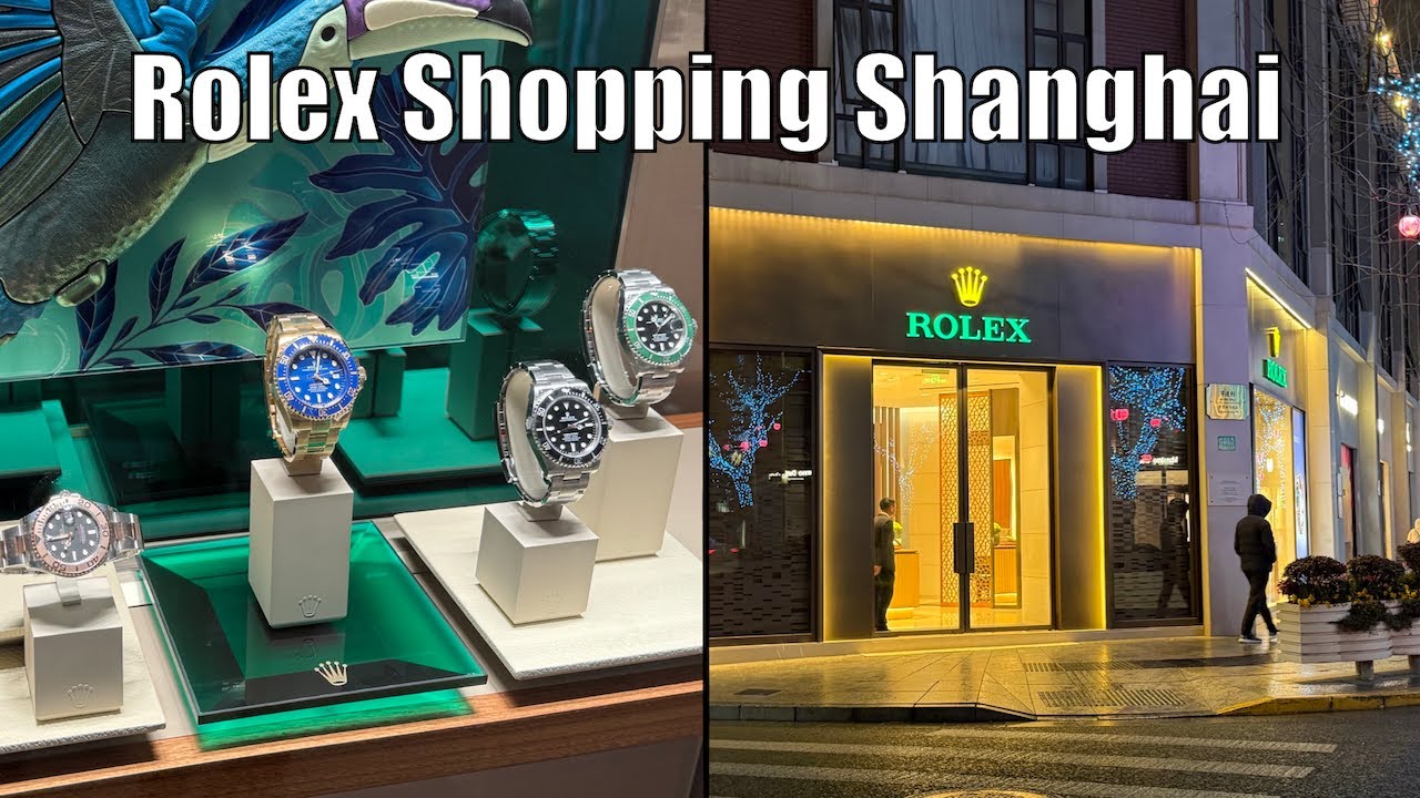 Shanghai Rolex watch shopping - hunting the Oyster Perpetual and some Omega Panerai Moser JLC