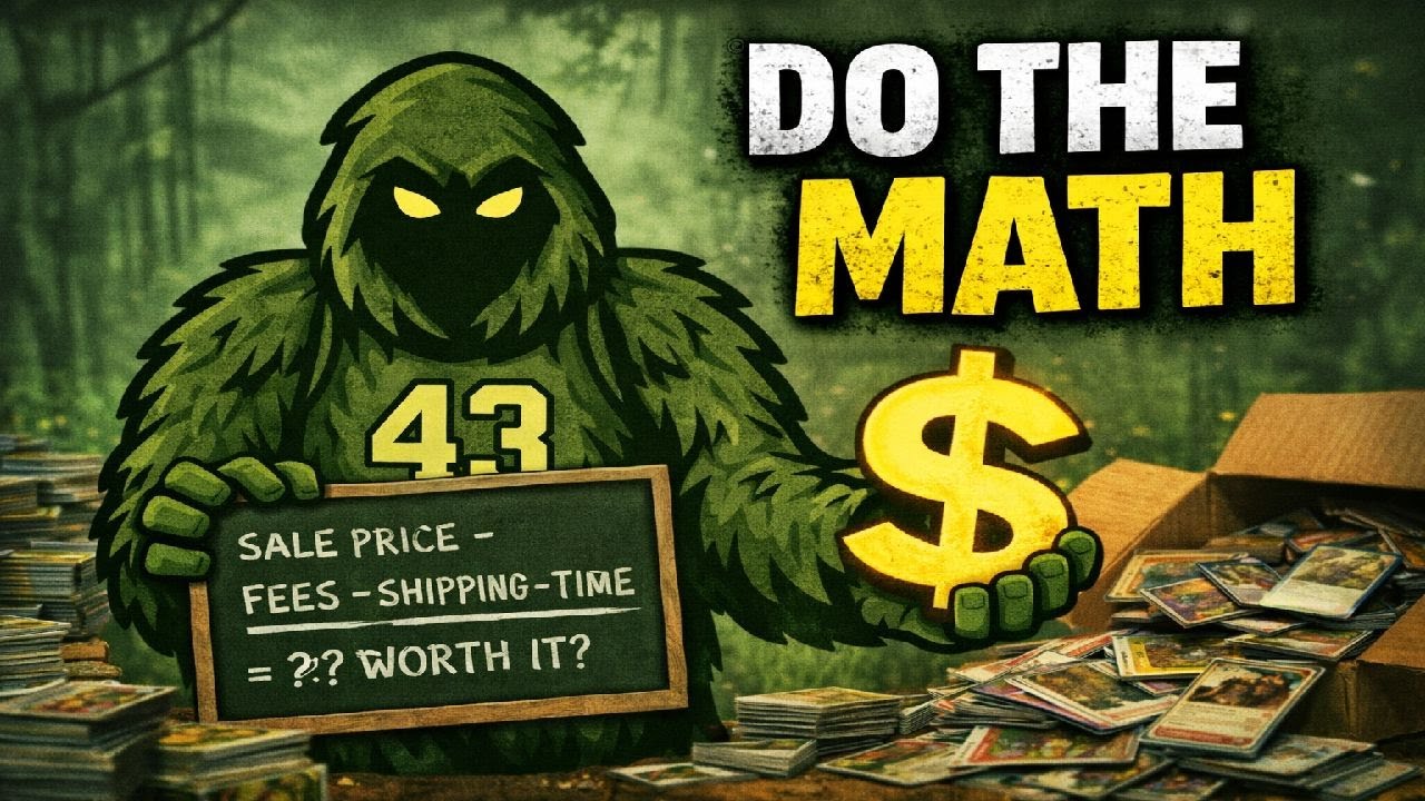 The Math That Decides If Bulk Cards Are Worth Selling (How to Determine a Floor Price)