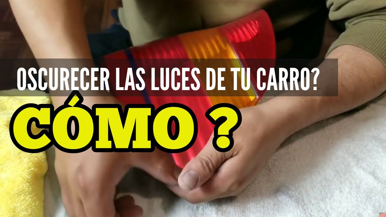 CÓMO OSCURECER LAS LUCES DE TU CARRO  FÁCILMENTE | JBLtv