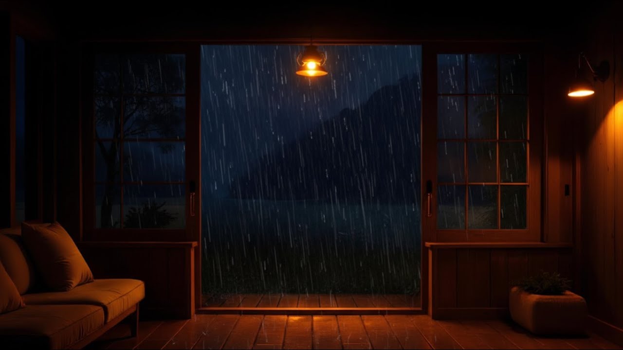 Feel the Comfort at Night When it Rains.