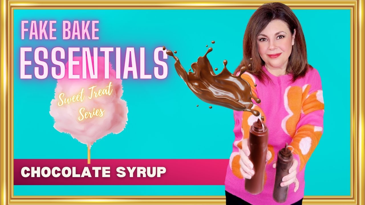 How To Make 3 Types of Fake Chocolate Syrup | Sauce | Drizzle | Drip for Fake Bakes