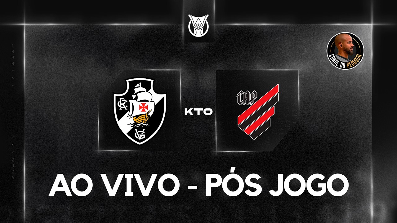 LIVE KTO P&Oacute;S-JOGO | VASCO 1X0 ATHLETICO | VIT&Oacute;RIA SEM TOMAR GOL! | A REALIDADE SOBRE A VENDA DA SAF